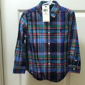 Toddler long sleeved multi-color shirt